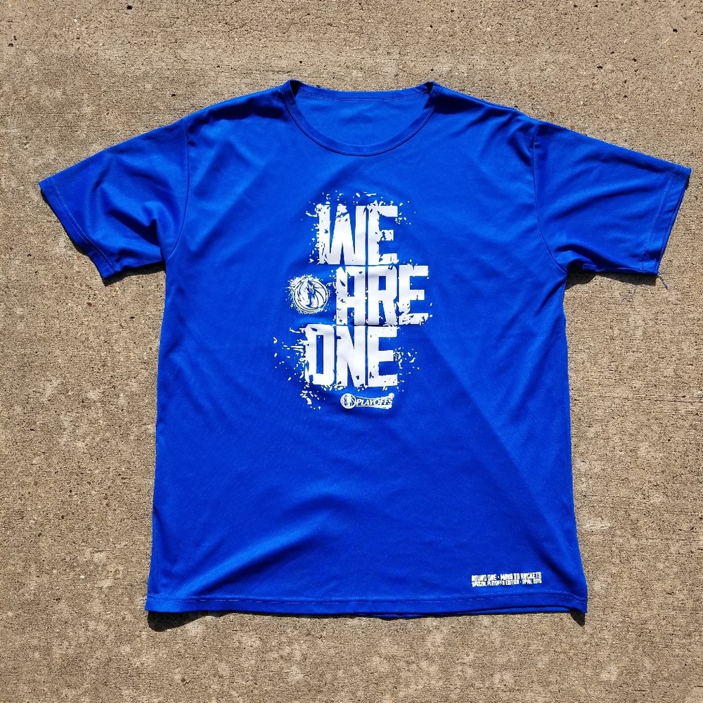 Official Dallas Mavericks '15 round one tshirt